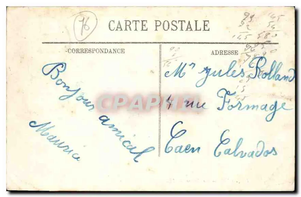 Le Havre — A Bolsa — LL. — n°151 - Verso