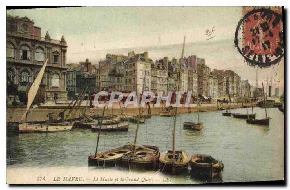 Le Havre — Le Musée et le Grand Quai — LL. n° 274 - Recto