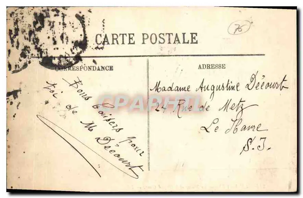 Le Havre — Le Musée et le Grand Quai — LL. n° 274 - Verso
