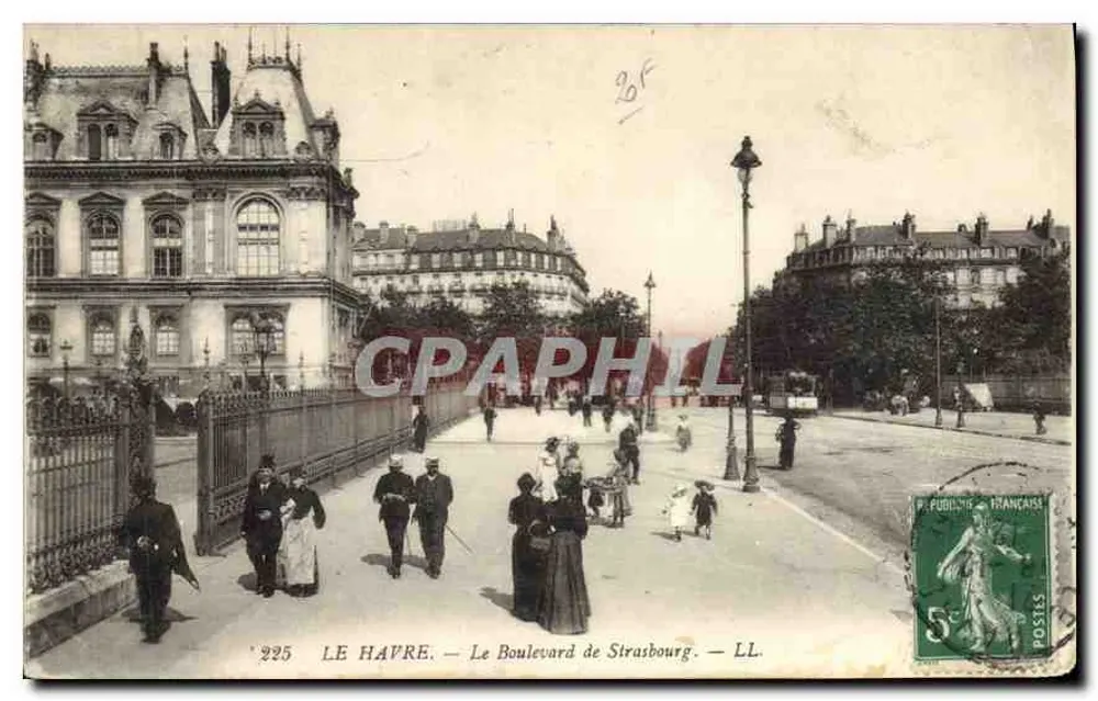 Le Havre — O Boulevard de Strasbourg — LL. n° 295 - Frente