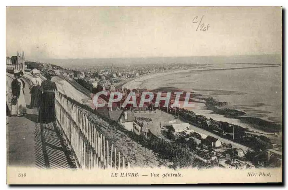 Le Havre — Vista geral — ND. Fot. - Frente
