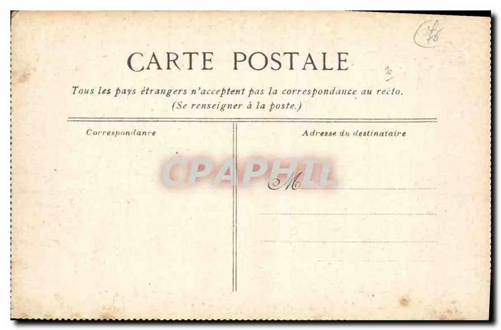 Le Havre — Ankunft des Schiffs aus Trouville — Graphil, n° 361 - Rückseite