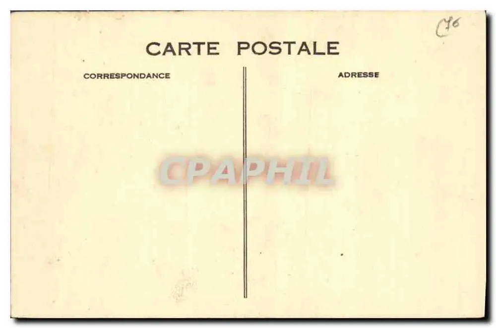 Le Havre — A Igreja de São Miguel — C. M., Le Havre - Verso