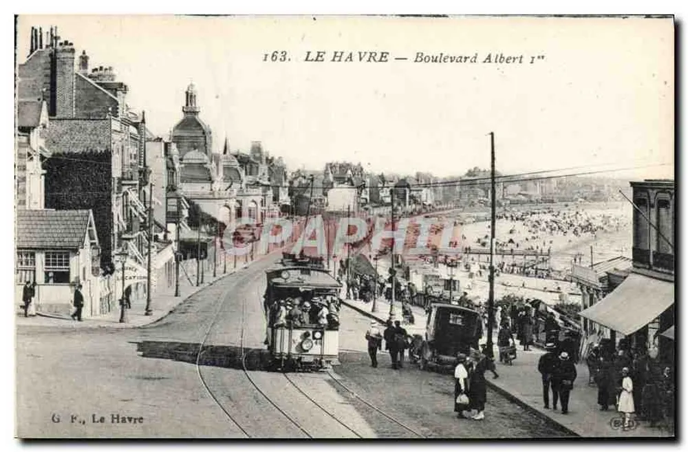 Le Havre — Boulevard Albert Ier — G. F., Le Havre - Frente