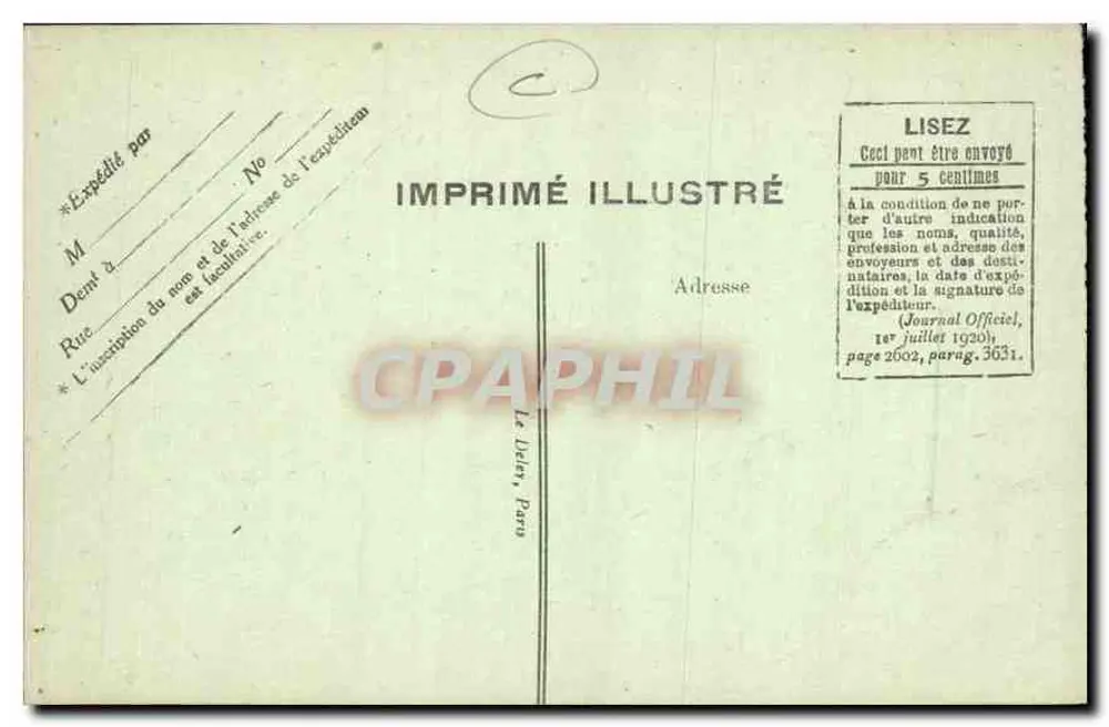 Le Havre — Boulevard Albert Ier — G. F., Le Havre - Verso