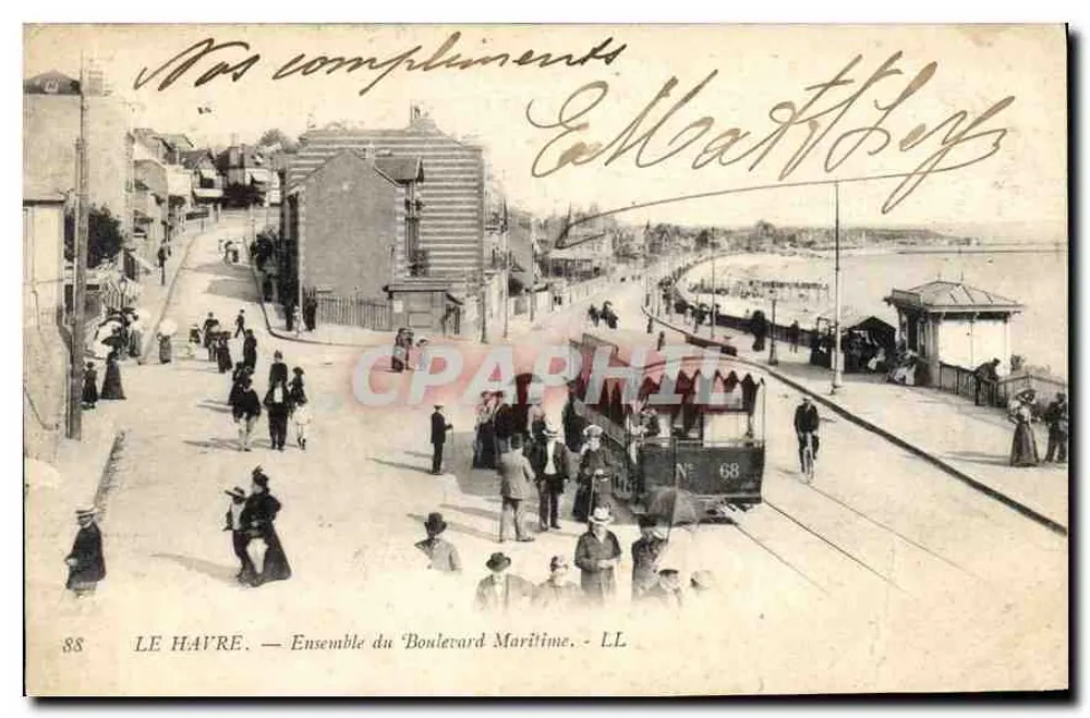 Le Havre — Conjunto do Boulevard Maritime — LL - Frente