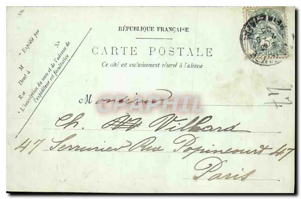 Le Havre — Conjunto do Boulevard Maritime — LL - Verso