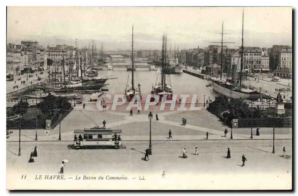 Le Havre — O Porto do Comércio — LL - Frente