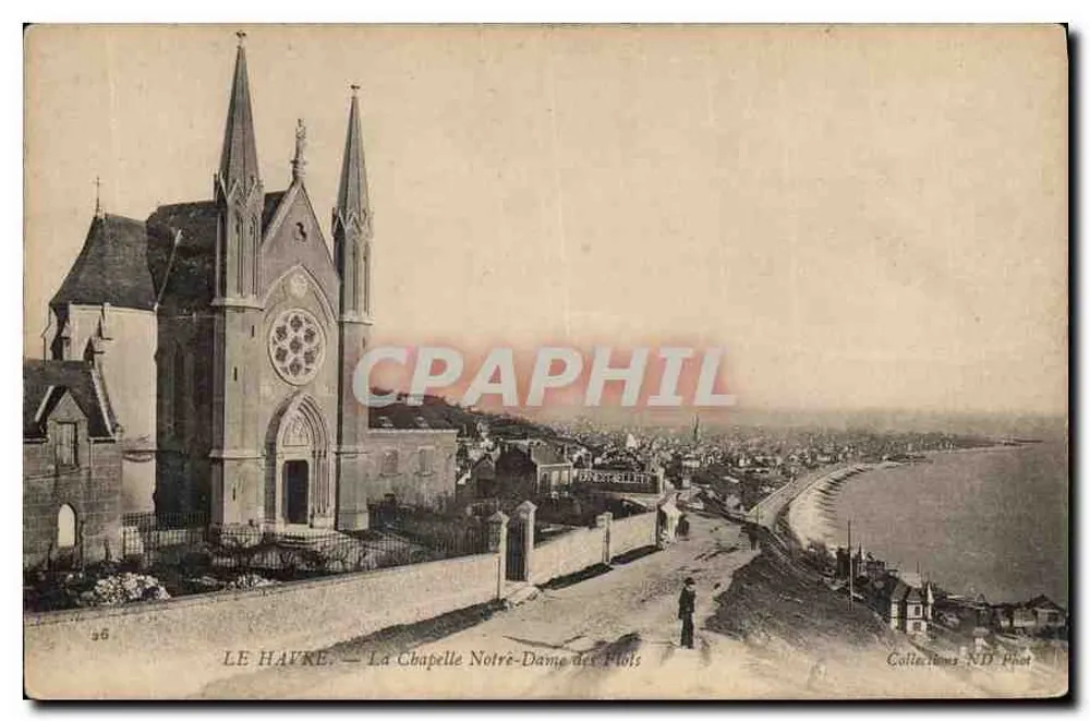 Le Havre — La Chapelle Notre-Dame des Plots — Collection ND Phot - Recto