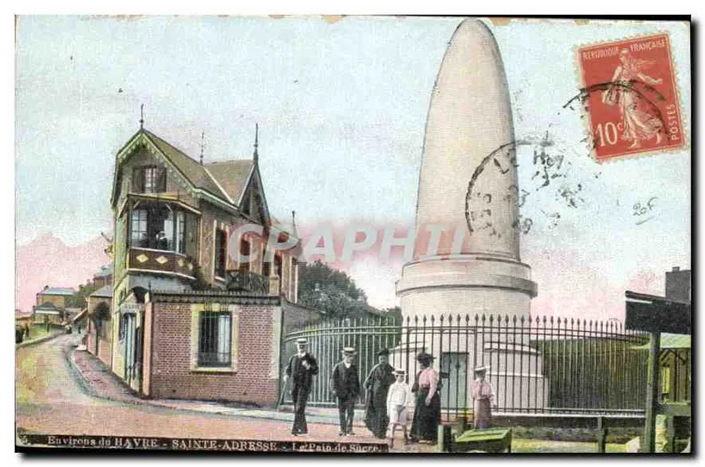 Environs de Hayre - Sainte-Adresse - Le Pain de Sucre - Recto
