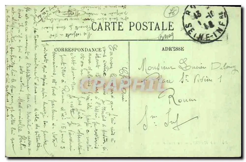 Le Havre — A Bolsa — LL. — n°84 - Verso