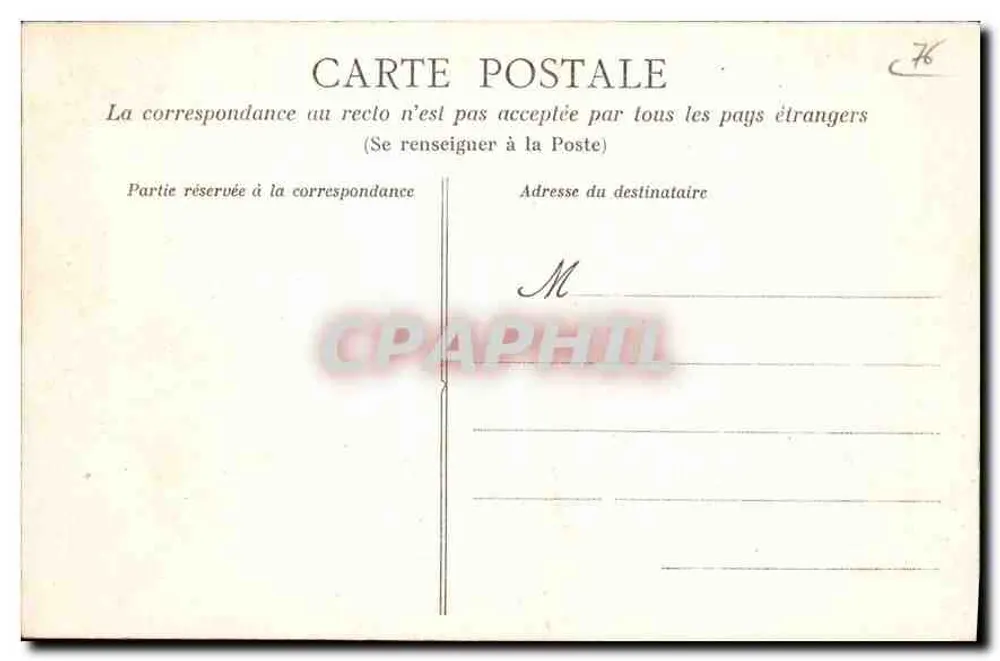 Le Havre — La Bourse et le bassin du Commerce — A.D. 10 - Verso