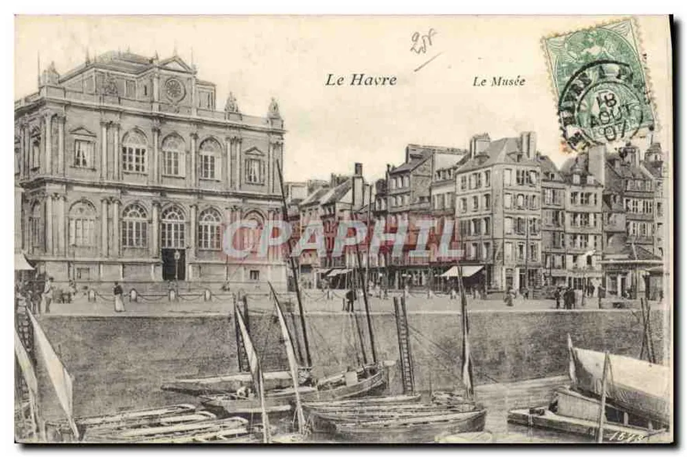 Le Havre — O Museu — Editor não identificado, número de série não visível - Frente