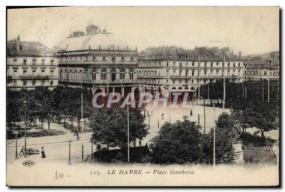 Le Havre — Place Gambetta - Frente