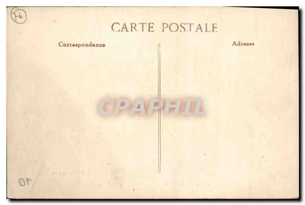 Le Havre — Place Gambetta - Verso