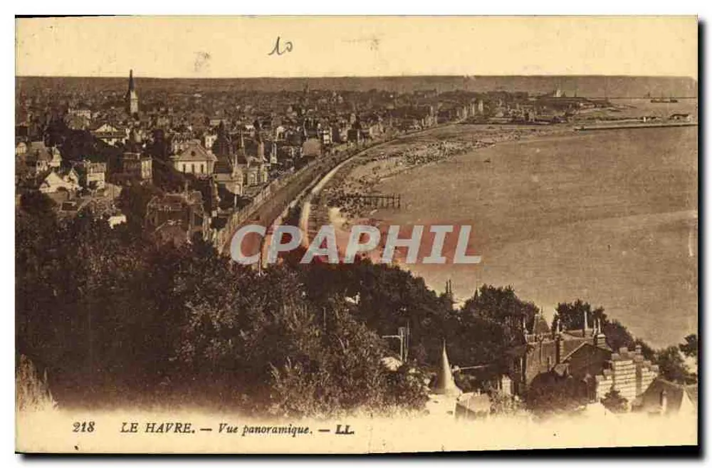 Le Havre — Vista panorâmica — LL. — n°218 - Frente