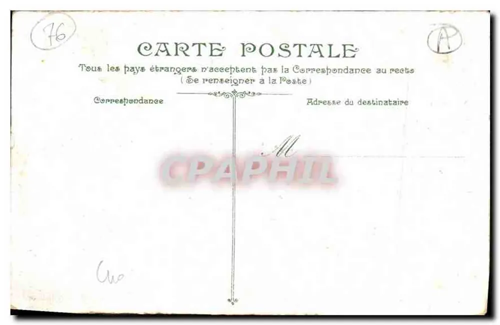 Le Havre - Le boulevard Maritime et le cap de la Hève — éditeur non identifié, n° de série 15 - Verso