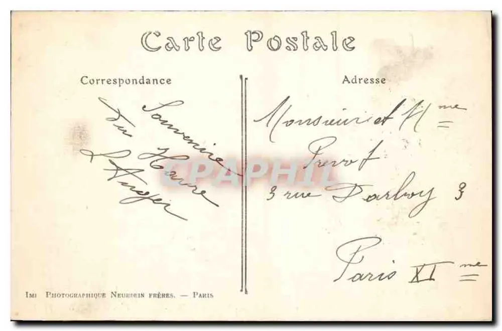 Le Havre — O Antepórtico e o Museu — ND. Fot. - Verso