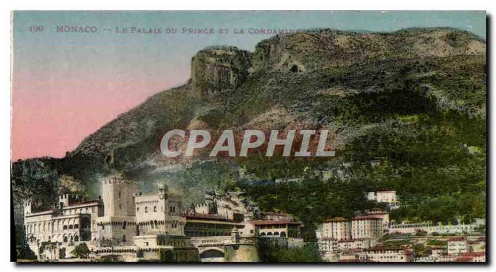 Monaco — Schloss des Prinzen und die Condamine — Verlag: Lévy et Beurret, Paris - Vorderseite