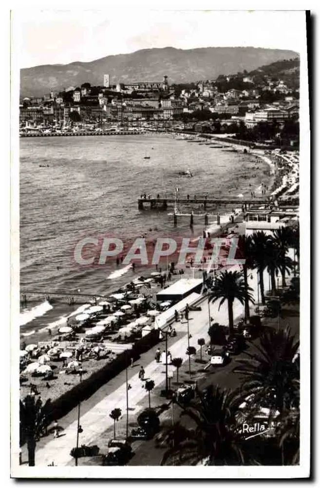Cannes - La Plage de la Croisette et le Mt Chevalier — Rella — n° 559 - Recto