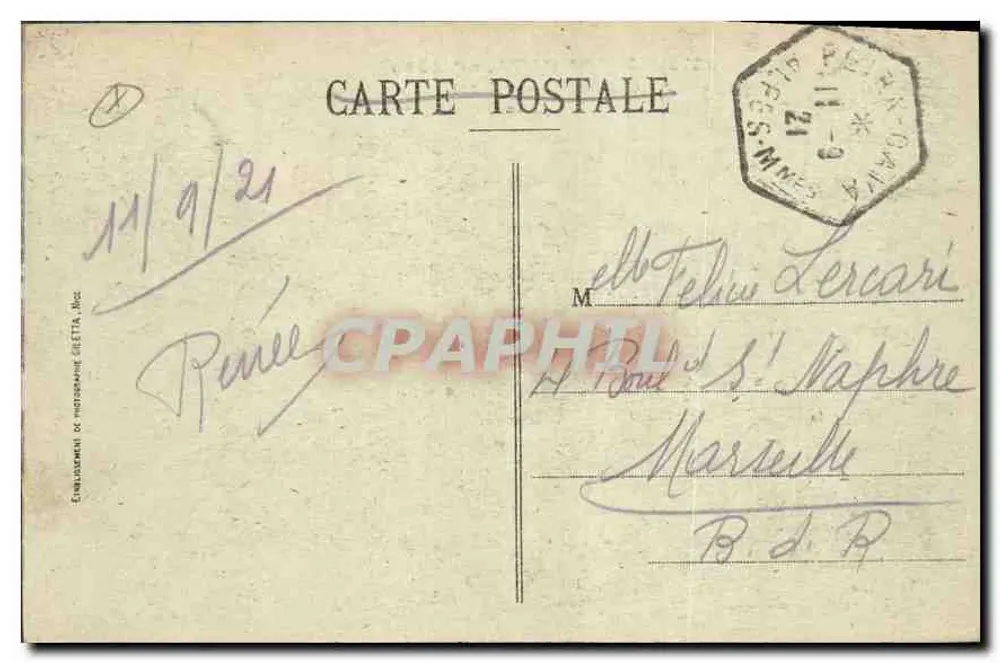 Peira-Cava, alt. 1500m — A Igreja — Editor A. Gal-ribes - Verso