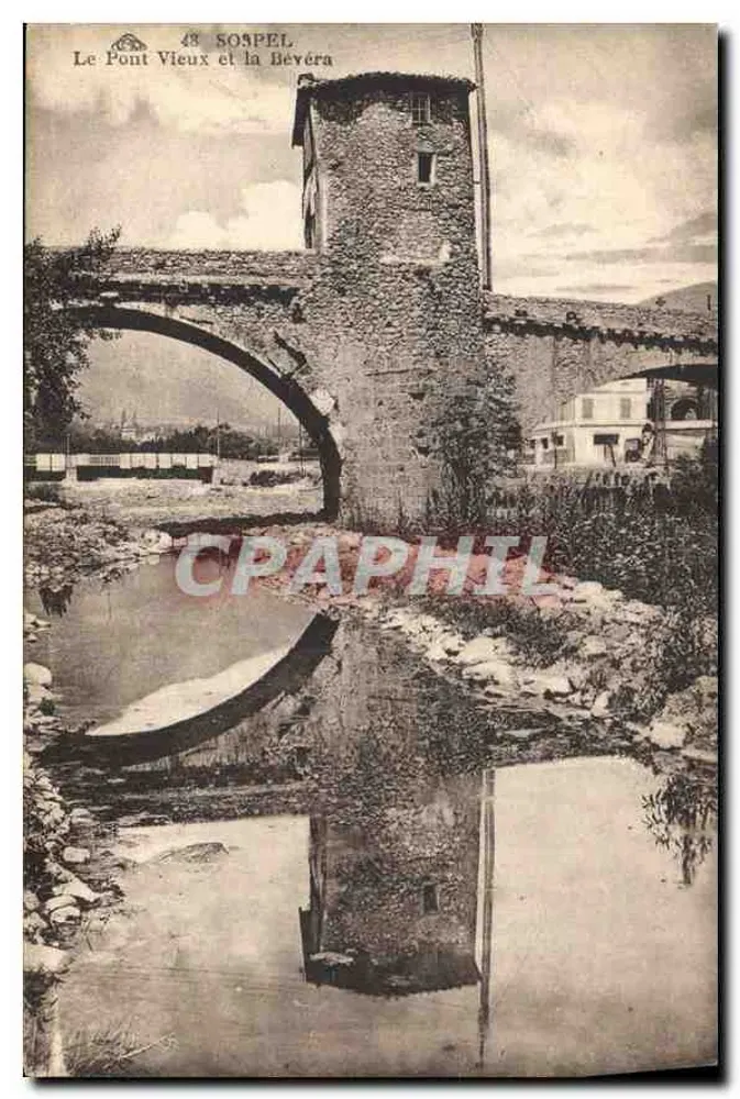 Soapet — Der alte Brücke und die Bevéra — 3. Atelier der Pädagogischen Künste, Straßburg - Vorderseite