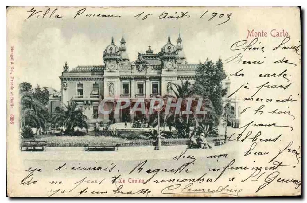 Villa Pourceaus — bâtiment orné de statues et de pinacles — Brüngel & Co., Dresde et Berlin, n° 6896 - Frente