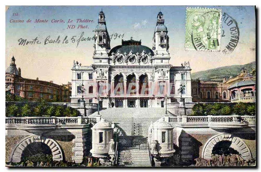 Casino de Monte Carlo. Le Théâtre — ND Phot. — 1941 - Recto