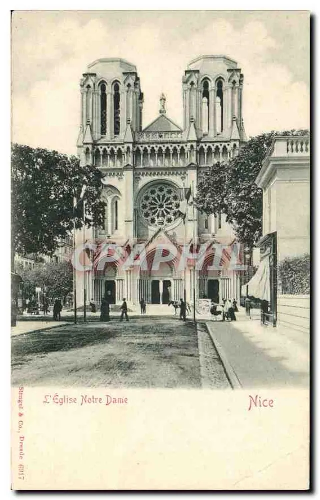 नॉट्रे डेम चर्च — निस — संगेल & कंपनी, प्राग, संख्या 1817 - आगे