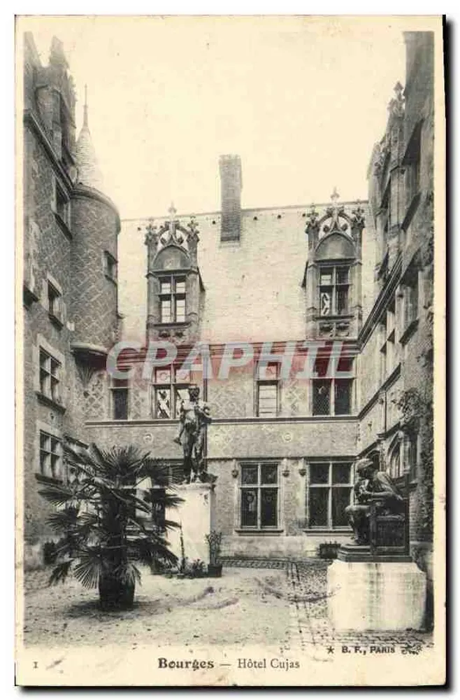 Bourges — Hotel Cujas — B.F., Paris - Frente