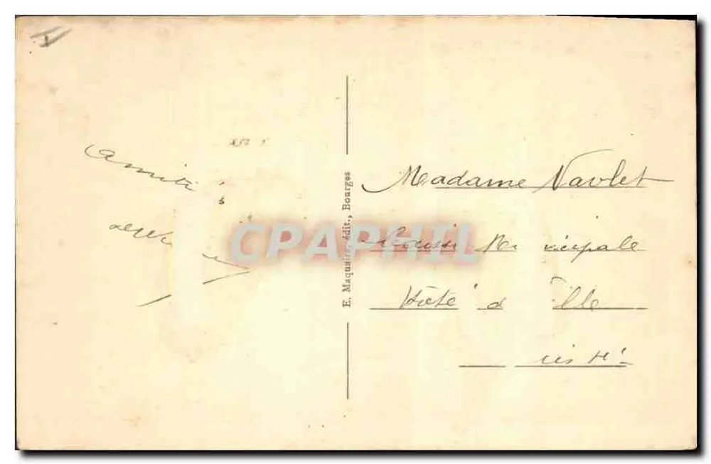Bourges - Hotel Lallemant - La Tourrette und Eingangstor - Rückseite