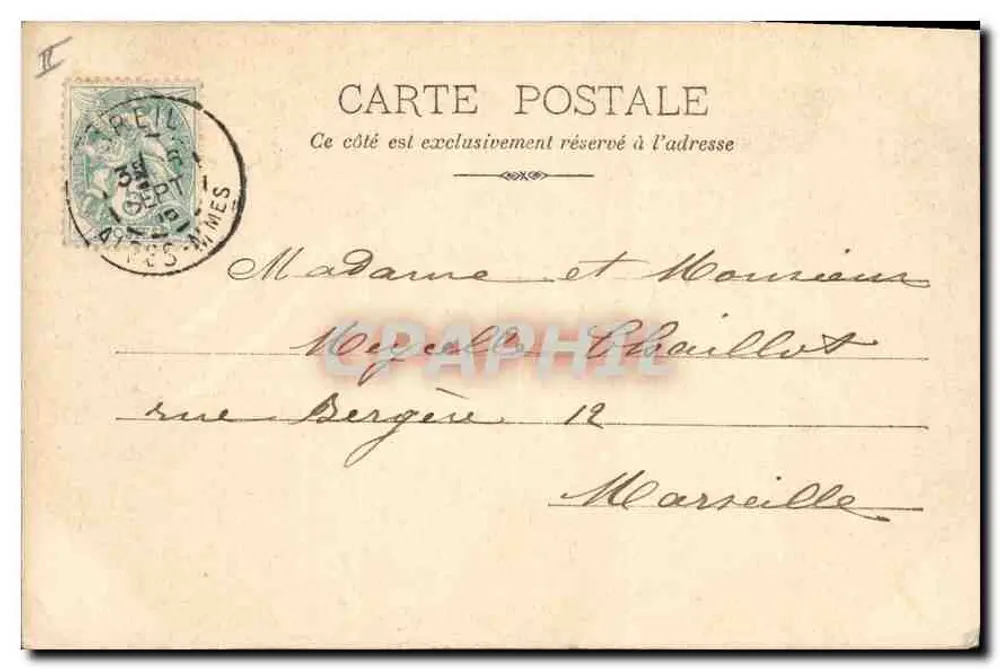 Ausgang der Saorge-Schlucht — Tal der Roya (Alpes-Maritimes) — n°1267 - Rückseite