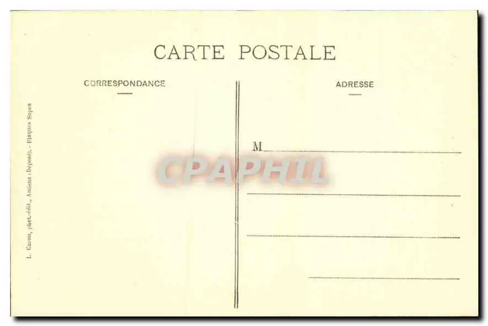 Amiens - Kathedrale - Chorbanken - Le Gourmand, 8. Serie, Nr. 10 - Rückseite