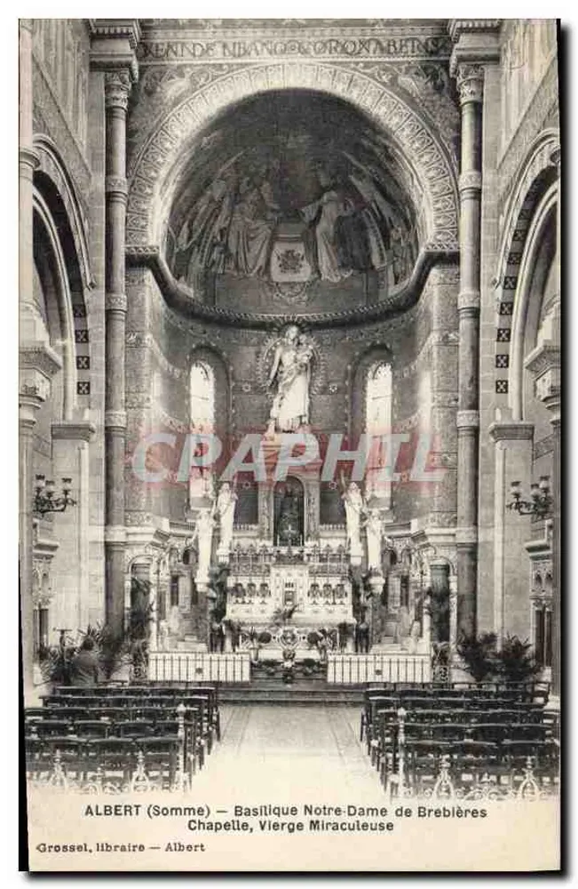 Albert (Somme) — Basilika Notre-Dame de Brebières, Kapelle der Jungfrau Miraculous — Grossel, Buchhändler — Albert - Vorderseite