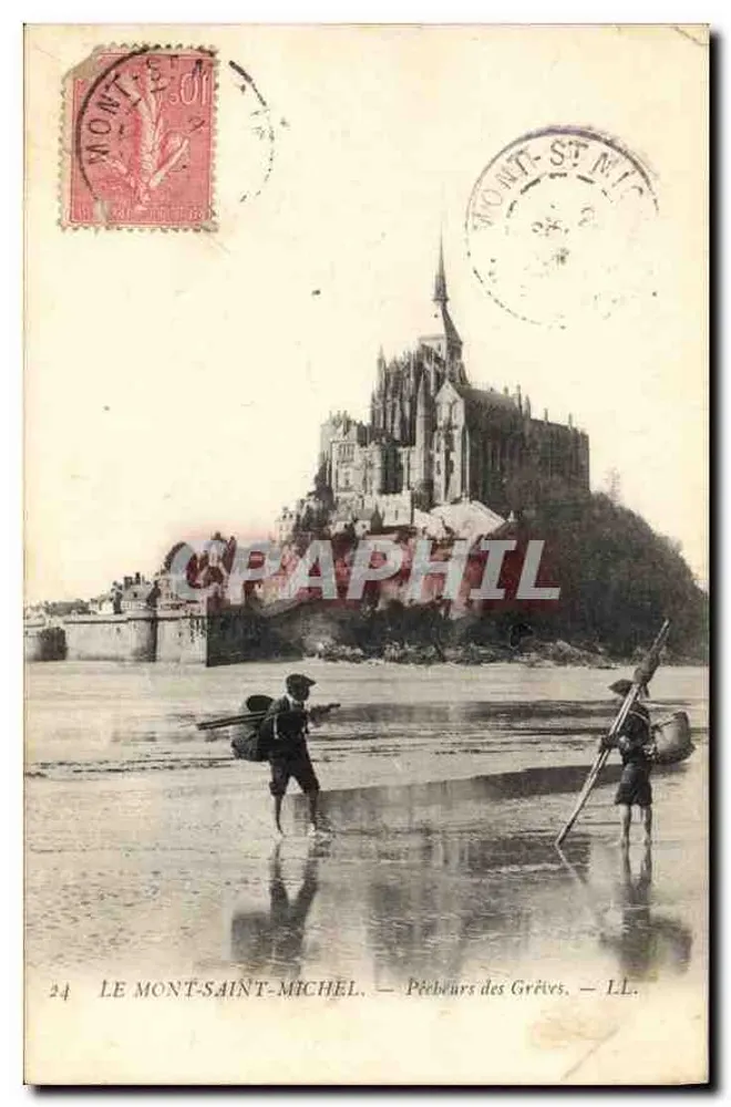 Monte-Santo-Michel — Pescadores das Areias — LL. n°24 - Frente