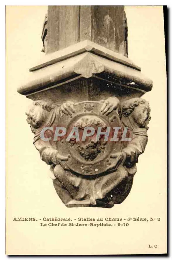 Amiens - Kathedrale - Chorbanken - 5. Serie, N° 2 - Vorderseite