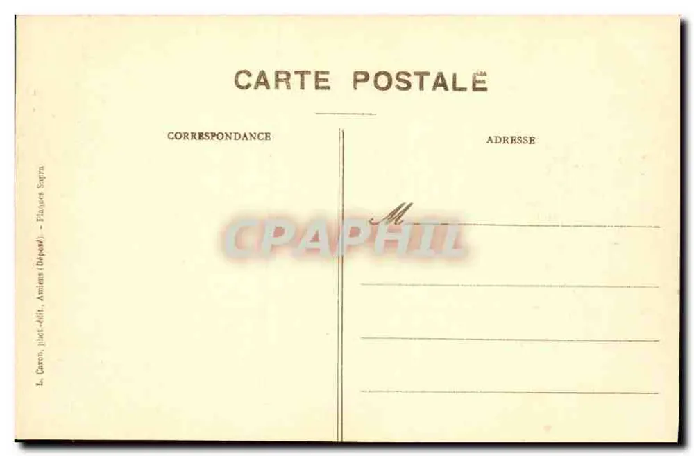 Amiens - Kathedrale - Chorbanken - Pharao und sein Berater hören Moses zu - 2. Serie, Nr. 10 - Rückseite
