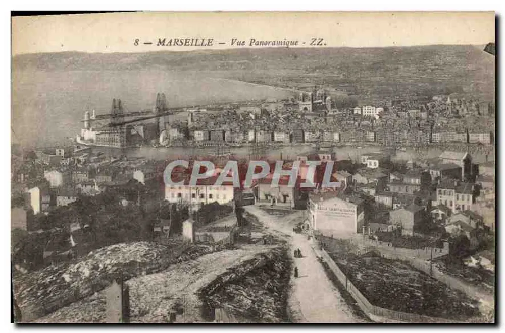 Marseille — Vue Panoramique — ZZ. — Éditeur ZZ. - Frente