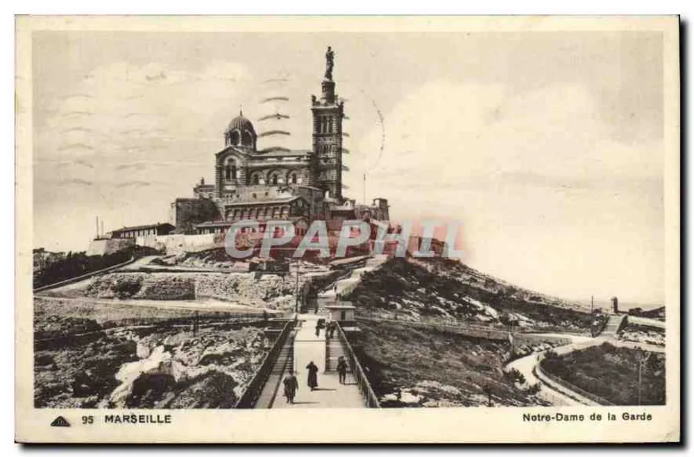 Marseille — Nossa Senhora da Guarda — 95 - Frente