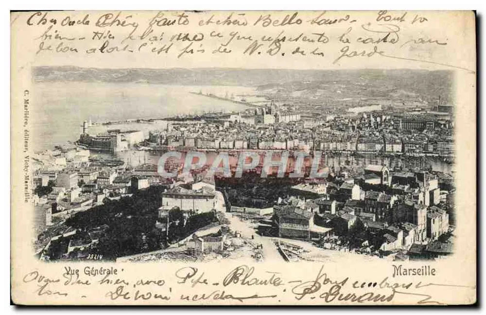 Vue Générale — Marseille — éditeur C. Martine, Albiens, Véga-Marseille, n° 33314 - Awers