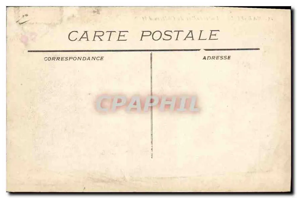 Marseille - Embarcadère do Castelo de If — editor não visível, n° de série 25 - Verso