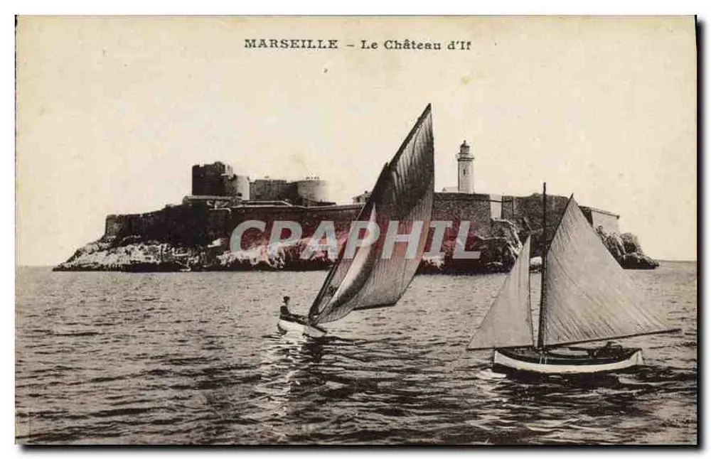 Marselha — O Castelo de If — Editor não identificado - Frente