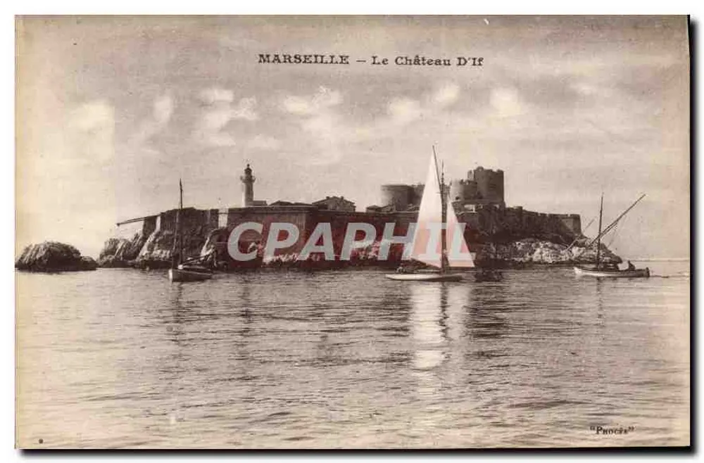 Marseille — O Castelo de If — 'Phocès' - Frente