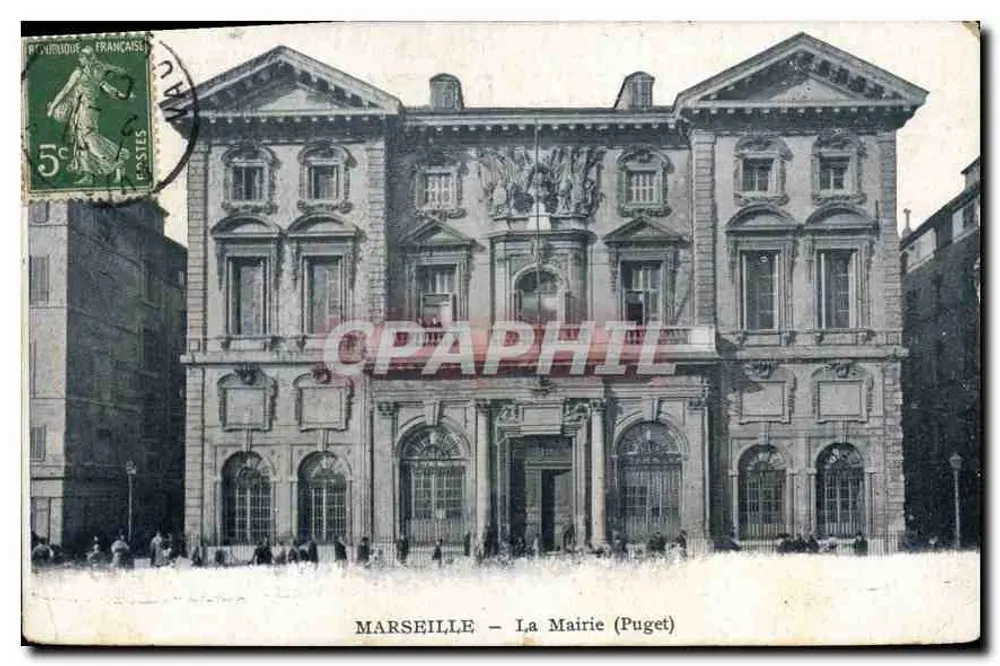 Marsella — La Mairie (Puget) — Editor: Puget - Anverso