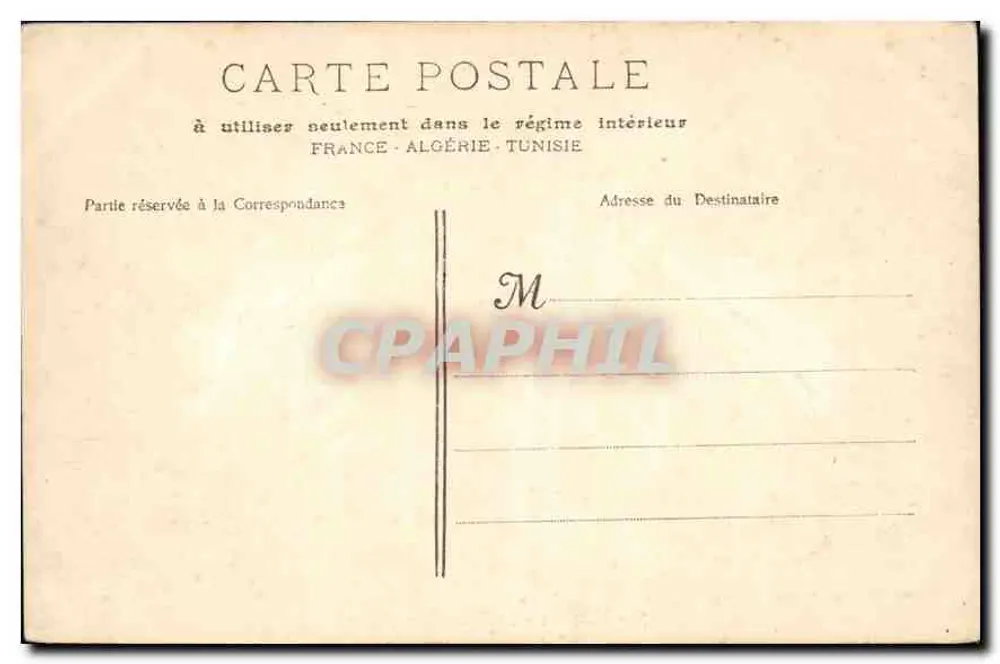 Marselha - O Palácio Longchamp — Fototipia E. Lacour, 10, rue Thubanéan - Verso