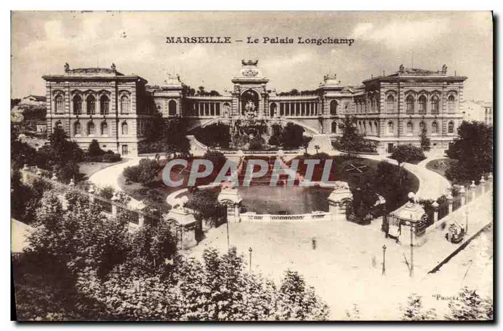 Marselha — O Palácio Longchamp — Prockel - Frente