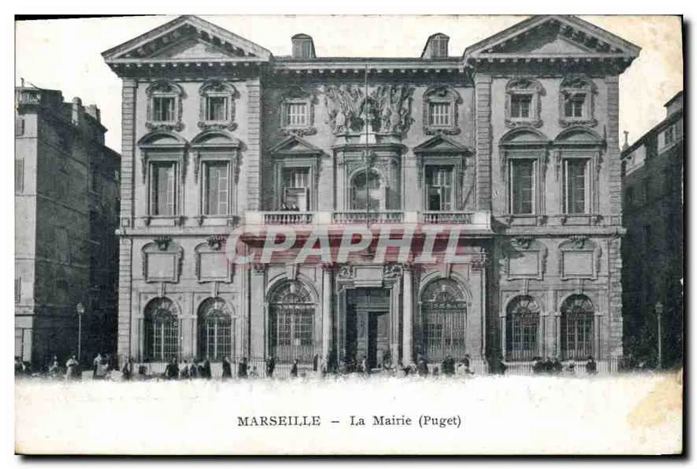 Marselha — A Prefeitura (Puget) - Frente