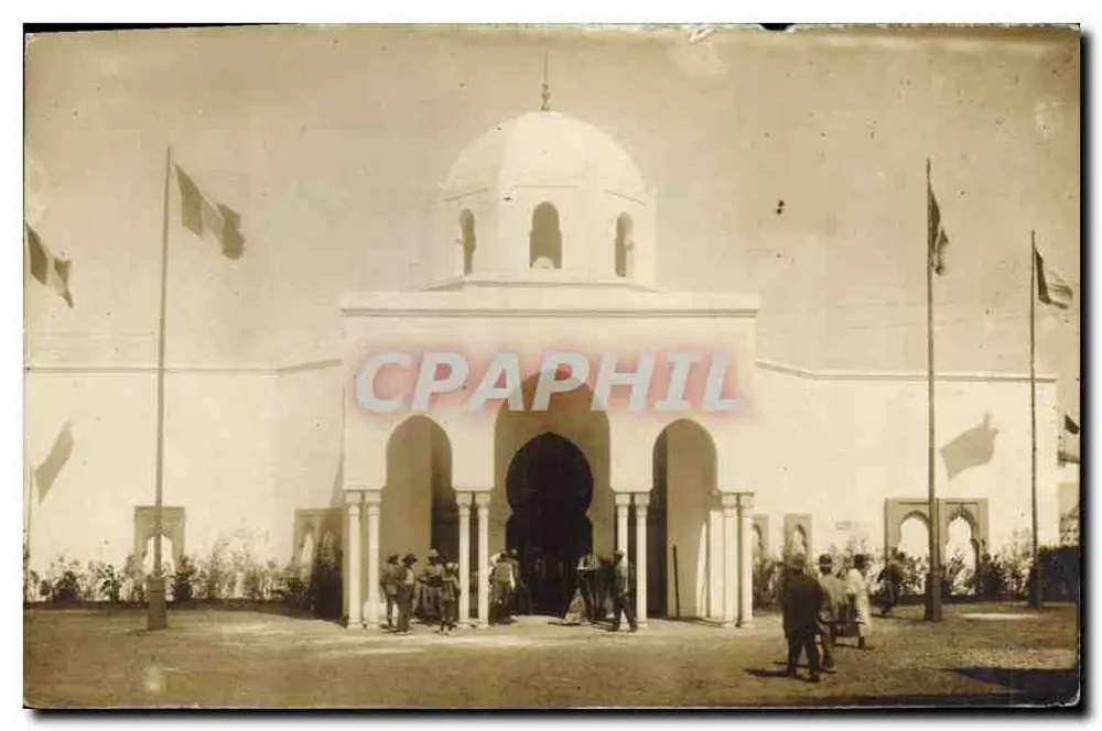 Entrada do pavilhão marroquino — Exposição colonial — Editor R. Duvan, Colombes - Frente