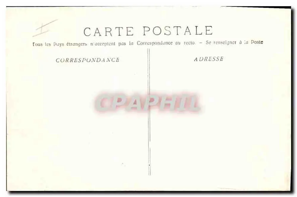 Marseille - Exposição Colonial — Teatro Annamita — Fototipia E. Lacour Marseille - Verso