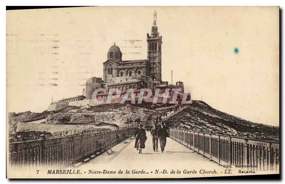 Marselha - Nossa Senhora da Guarda - Ed. Selecta - Frente